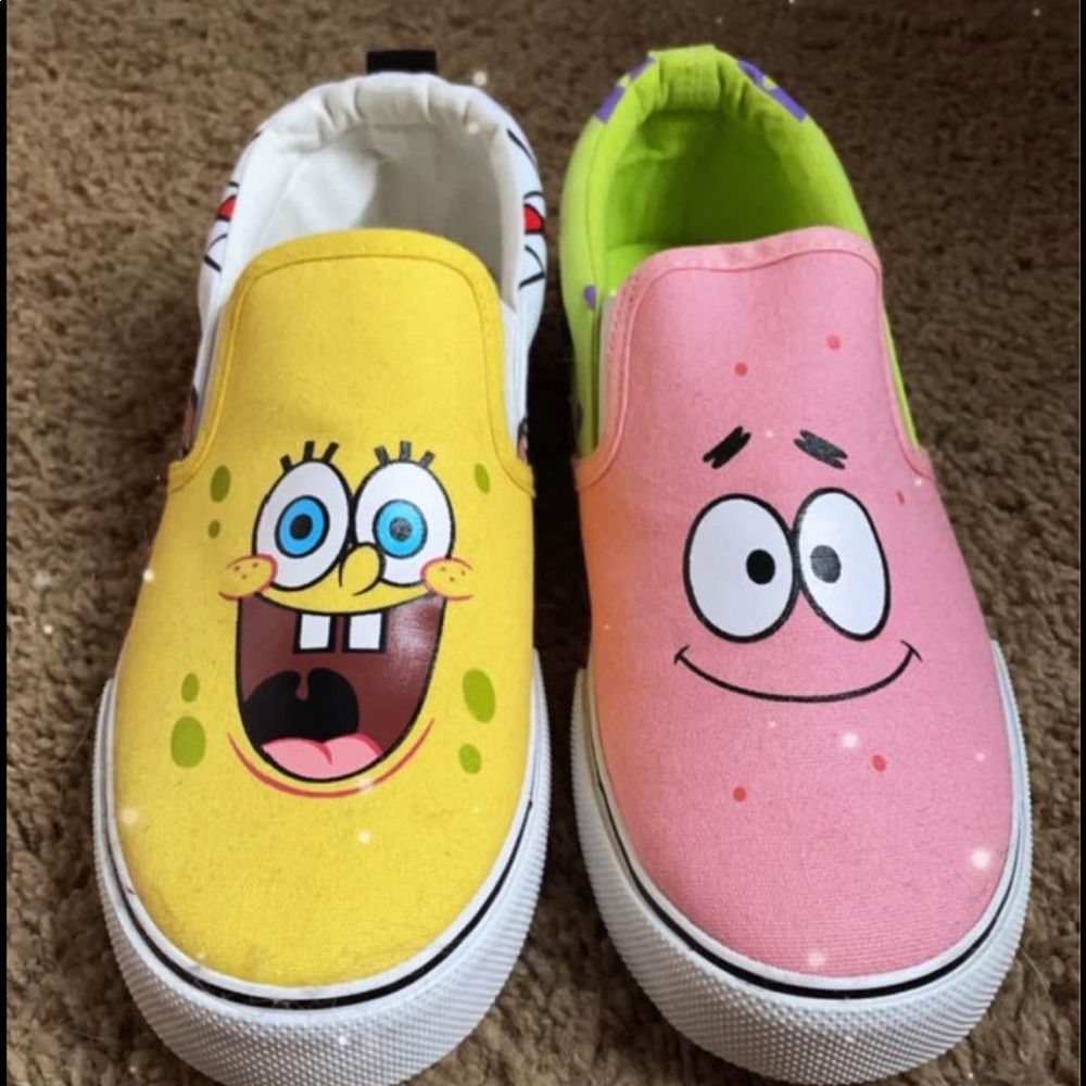 SpongeBob Vans dupe